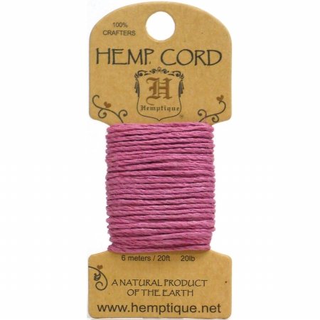 Light Pink Hanf 20ÃÂ LB Crafters KordelÃÂ ÃÂÃÂ Hemptique